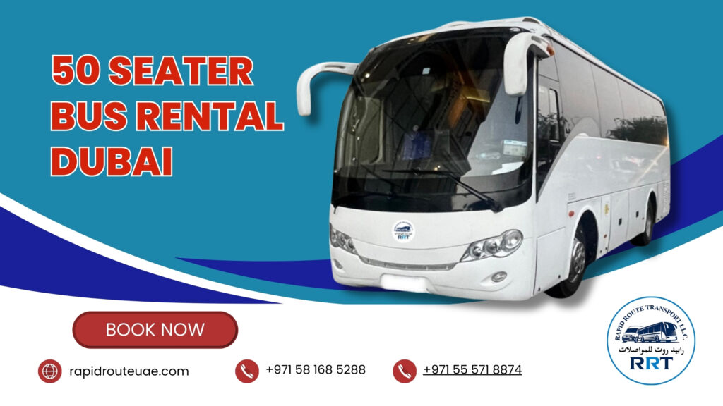 50 Seater Bus Rental dubai