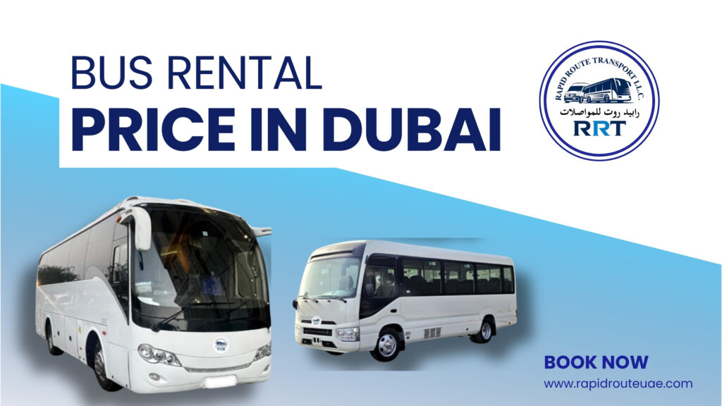 White mini coach rental in Dubai – typical pricing range for group transport in 2025–2026